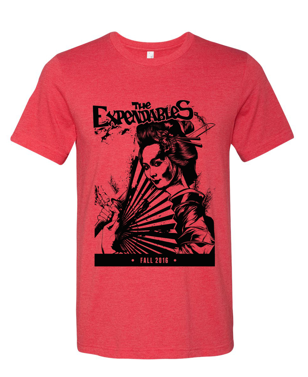 EXPENDABLES GEISHA HEATHER RED