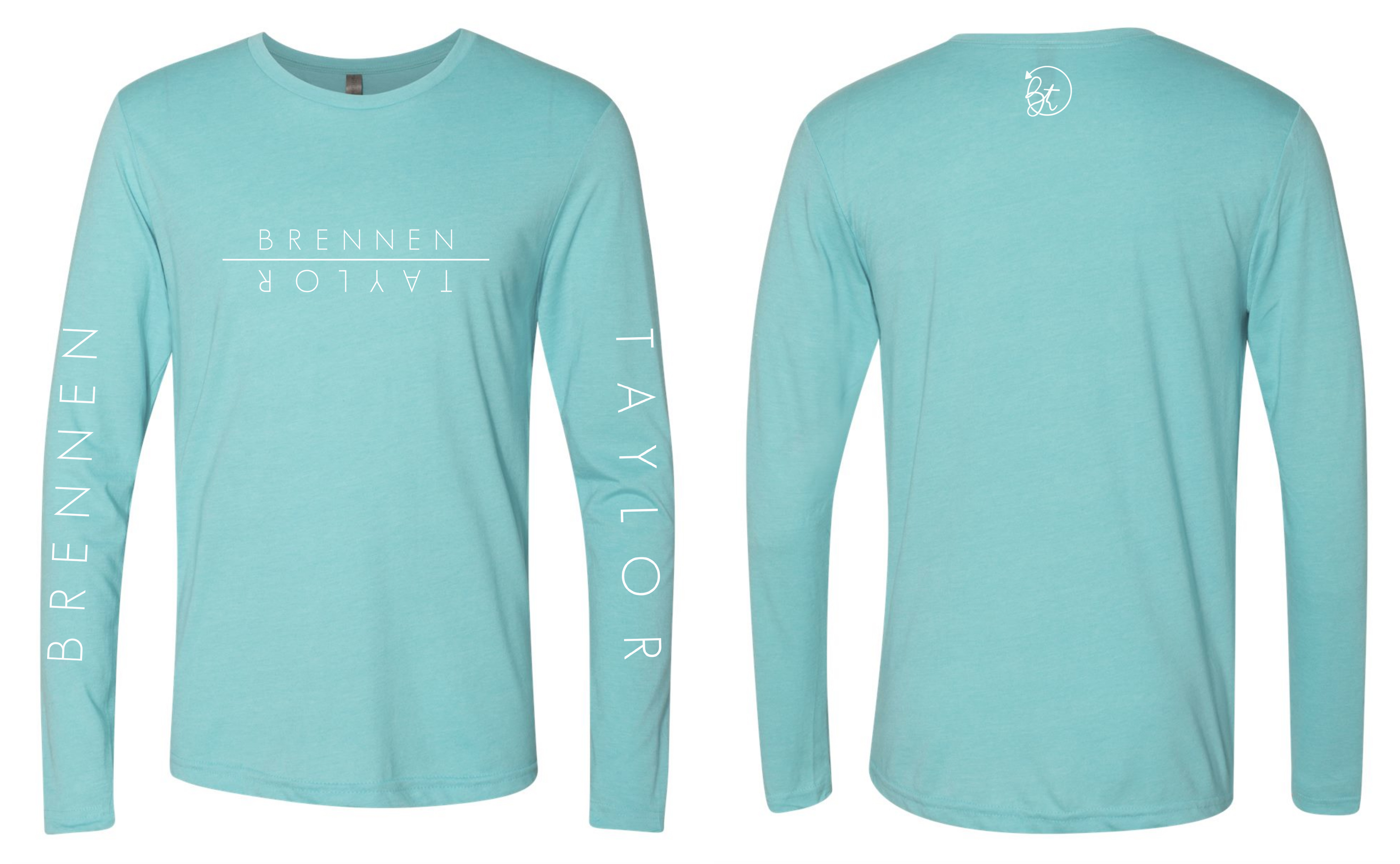 BRENNEN TAYLOR FLIPPED TAHITI BLUE LONG SLEEVE