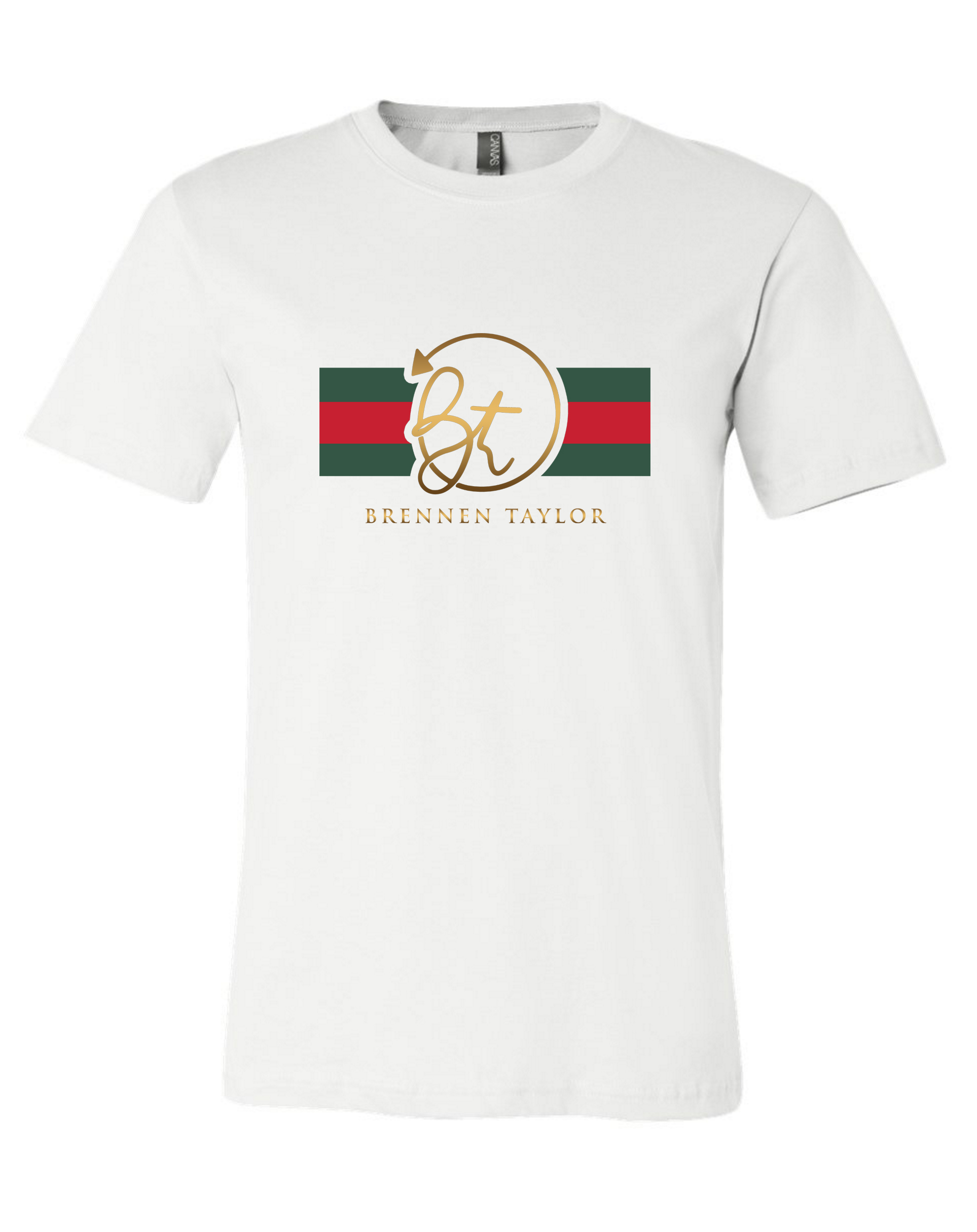 BRENNEN TAYLOR GUCCI WHITE TEE